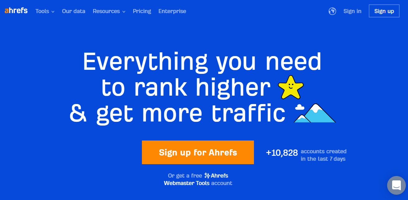 Ahrefs for gambling affiliate websites